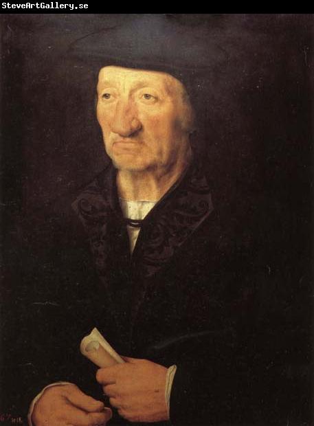 Hans holbein the younger Portrait of an Old Man